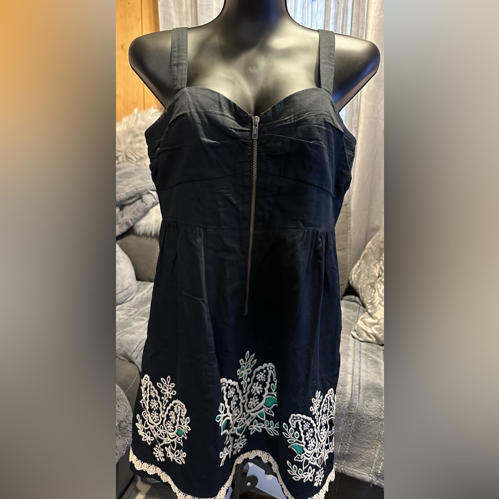 Embroidered dress